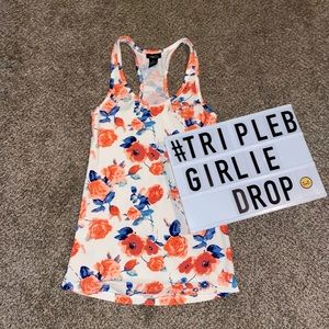 Floral Razorback Tank